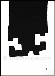 Eduardo Chillida: S�rigraphie originale, Hommage � Maeght 1982