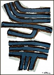 Raoul Ubac: Limites Lithographie originale, Maeght 1964