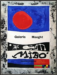 Joan Miró: Oeuvres récentes, Maeght 1953, Lithographie originale | Affiches Mourlot | Affiches d'expositions