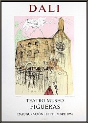 Salvador Dali: Le Ch�teau Gala, Teatro Museo Figueres, Lithographie