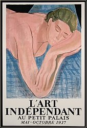Henri Matisse: Le Rêve, Maitres de l'art indépendant, 1937 - Affiches originales Mourlot | Lithographies