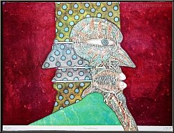 Bernhard Jaeger: � Pseudo Janus � 1974, Lithographie sign�e