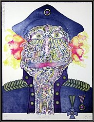 Bernhard Jaeger: � Loi et ordre � 1972, Lithographie originale sign�e