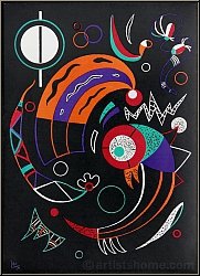 Wassily Kandinsky: Comets Les com�tes, 1938, Lithographie, Mourlot