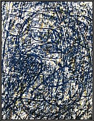 Max Ernst: Lithographie originale � La for�t bleue �, 1962