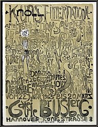 Paul Wunderlich: Affiche originale Knoll International 1963, sign�e