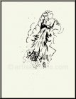 Marc Chagall: No�mie et ses Belles-Filles, Lithographie originale 1960, Dessins pour la Bible | oeuvre grav�