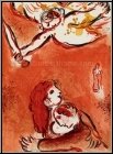 Marc Chagall: Le Visage d'Israel, Lithographie originale La Bible 1960