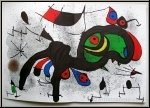 Joan Miro, 1971: Derriere le miroir 193-194, Lithographies Originales
