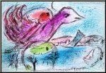 Marc Chagall: Derri�re le miroir 132 La Baie, Lithographies originales