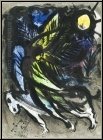 Marc Chagall: � L'Ange � Lithographie originale 1960, Bible, Mourlot