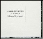 Alfred Manessier: � La tache rouge � Lithographie originale Mourlot