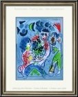 Marc Chagall: Bouquet de fleurs, Lithographie originale 1969, frontispice, Mourlot - �uvre grav� | estampes