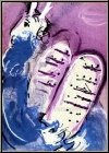 Marc Chagall: Mo�se III, 1956, Lithographie originale, Verve Bible