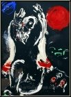 Marc Chagall: Isaie, Les Proph�tes 1956, Lithographie originale, Bible