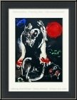 Marc Chagall: Isaie, Les Proph�tes 1956, Lithographie originale, Bible