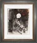 Marc Chagall: � Nature morte brun � 1957, Lithographie originale