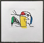 Joan Miro et l'�mancipation d�finitive de la queue du chat, 1978, Livre illustr� avec 2 eaux-fortes originales