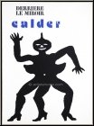Alexander Calder, 1975: Derriere le miroir 212, Lithographies orig.