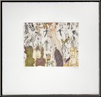 Felix Waske: Voyage dans l'�me (8) Gravure � la pointe-s�che, sign�e