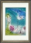 Marc Chagall: Place de la Concorde, Tour Eiffel, 1952, Lithographie originale - �uvre grav� | estampes Mourlot