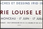 Juan Gris: Galerie Louise Leiris 1965, Affiche pour l'exposition �Gouaches et Dessins 1910-1927� Lithographie