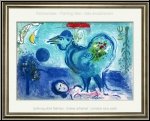 Marc Chagall: � Paysage au Coq � 1958, Lithographie originale - �uvre graphique | estampes originales