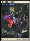 Marc Chagall: La nuit � Paris, 1954, Derriere le miroir 66-67-68