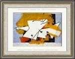 Georges Braque: � L'oiseau jaune � 1959, Lithographie par Mourlot