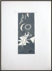 Georges Braque: � Ciel gris II � L'oiseau et la nature, 1959, Mourlot