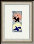 Georges Braque: � Soleil et lune II � Deux oiseaux, 1959, Lithographie