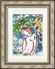 Marc Chagall: Jour de Printemps, 1972, Lithographie originale - �uvre graphique | estampes originales