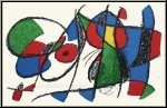Joan Miro: Le lion qui dort, 1975, Lithographie originale n� VIII