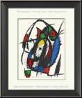 Joan Miro: La sauterelle, 1975, Lithographie originale n� IV