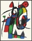 Joan Miro: L'�ne triste, 1975, Lithographie originale n� II