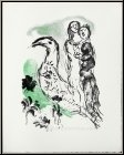 Marc Chagall: Lithographie originale � �l�gie des aliz�s � 1969 Arches
