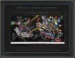 Wassily Kandinsky : Lithographie 'Peinture murale pour la mur principal' 1958, estampes Mourlot