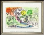Marc Chagall: �Le concert� 1957, Lithographie originale, L'Op�ra de Paris - �uvre graphique | estampes Mourlot