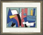 Alberto Magnelli: Lithographie originale, Composition g�om�trique 1967 - �uvre graphique | estampes originales