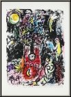 Marc Chagall: �L'arbre de Jess� Paris 1960, arbre de No�l, lithographie - Estampes originales | Lithographies