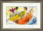 Marc Chagall: L'accord�oniste, 1957 Lithographie originale Mourlot 204 - oeuvre graphique | gravures, estampes
