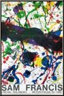 Sam Francis: Lithographie originale pour � Metaphysique du vide � 1986