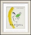 Marc Chagall: � Le Coq au Croissant � 1957, Lithographie originale