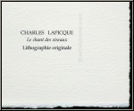 Charles Lapicque: � Le chant des oiseaux � 1972 Lithographie originale pour Souvenirs et portraits d'artistes