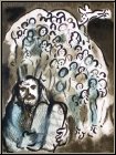 Marc Chagall: Mo�se et son Peuple, 1973 pour � Le message biblique �