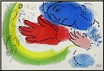 Marc Chagall: � L'�cuy�re � Lithographie originale 1956 Mourlot