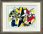 Fernand Leger: � Nature morte aux clefs � 1955 - Mourlot lithographies | Estampes originales | �uvre graphique