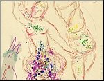 Marc Chagall: Le Ballet, Daphnis et Chlo� 1969, Lithographie originale