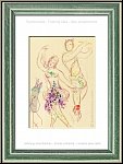 Marc Chagall: Le Ballet, Daphnis et Chlo� 1969, Lithographie originale