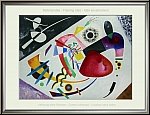Wassily Kandinsky: Lithographie couleur � Tache rouge II � Composition abstraite edit�e par Maeght en 1960